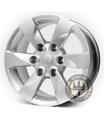 Replica Mitsubishi L189 9x20 6x139.7 ET40 DIA67.1 Hyper Silver (Cупер серебро)