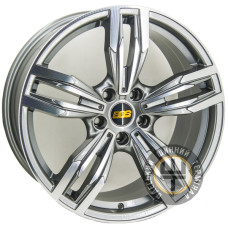 GT 927 8.5x19 5x114.3 ET35 DIA73.1 Серый, полированные спицы и обод