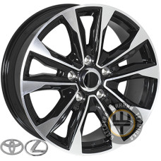 JH H869 8.5x21 5x150 ET45 DIA110.1 Черный с алмазной механической обработкой лицевой поверхности