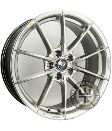 VLF VLF03 8x18 5x112 ET35 DIA66.56 Hyper black (Насыщенный черный, иногда темно-серебристый)