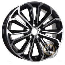 Replica Toyota GT 6129 6.5x16 5x114.3 ET40 DIA60.1 Machine black