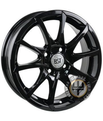 Tech Line RST.035 6x15 4x100 ET46 DIA54.1 Черный, полностью глянцевый