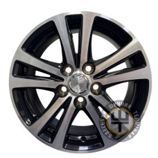 Replica CT2301 6.5x16 5x114.3 ET45 DIA60.1 Черный с алмазной механической обработкой лицевой поверхности