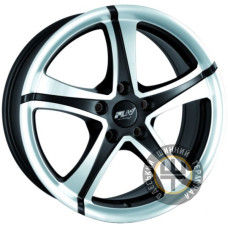 Aleks 5320 8x18 5x112 ET45 DIA73.1 Matt Black Machine Face (Черный матовый с полировкой)