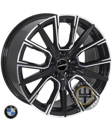 ZF FE229 9.5x19 5x120 ET40 DIA72.6 Черный с алмазной механической обработкой лицевой поверхности