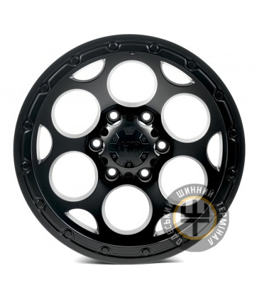 Off Road Wheels OW5748 9x17 6x139.7 ET-10 DIA110 Black Matt (Черный матовый)