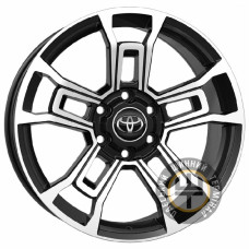 Sportmax Racing SR-9430 8.5x20 6x139.7 ET25 DIA0 Черный с металиком полированное лицо