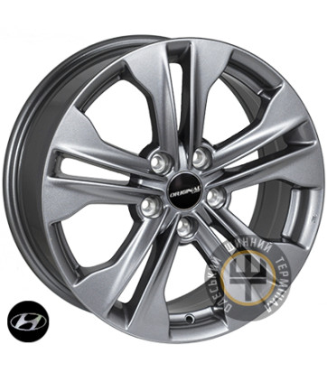 JH H390 7x17 5x114.3 ET47 DIA67.1 Gunmetal (Темно-серый)