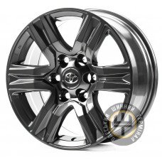 Replica TY718 7.5x17 6x139.7 ET25 DIA106.1 Black full polish