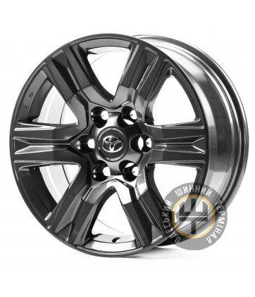 Replica TY718 7.5x17 6x139.7 ET25 DIA106.1 Black full polish