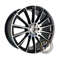 Replica MR580 10x20 5x112 ET48.1 DIA66.6 Gun metal full polish (Темно-серый с полированным ободом)