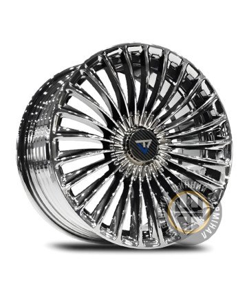 VLF VLF19 8.5x18 5x108/114.3 ET38 DIA73.1 Chrome