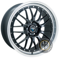 VLF VLF-P05 8.5x18 5x112 ET42 DIA66.56 Black lip polish