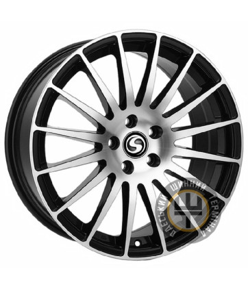 Sportmax Racing T-0156 7x16 5x114.3 ET40 DIA67.1 Графит с полированной лицевой частью