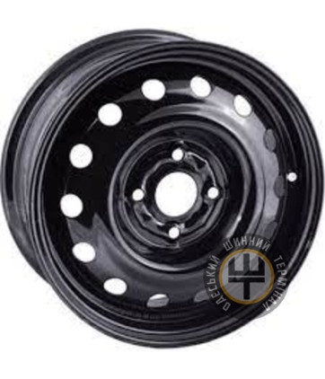 Steel Trebl 53A35D 5.5x14 4x100 ET35 DIA57.1 Black