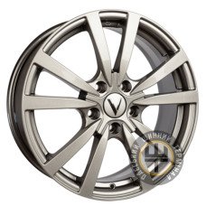K7 K-107 7x17 5x105 ET38 DIA56.6 Черный с полированной лицевой частью