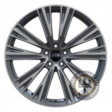 Replica FORGED A2110280 8.5x21 5x112 ET43 DIA66.5 матовый серый с алмазной механической обработкой лицевой поверхности