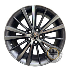 Replica VW CT-2255 8x17 5x114.3 ET40 DIA60.1 Gun metal full polish (Темно-серый с полированным ободом)