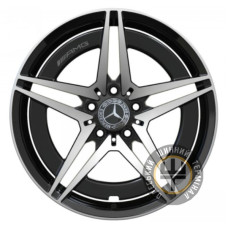 Replica FORGED MR2111249 7.5x18 5x112 ET38 DIA66.5 Gloss Black Machined Face (Черный глянцевый полированное лицо)