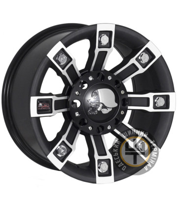 ZF TL8140 9x17 5x127 ET-12 DIA71.6 Черный с алмазной механической обработкой лицевой поверхности