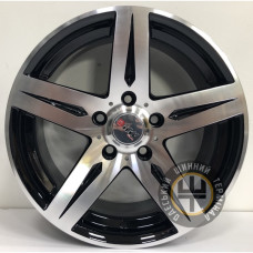 Sportmax Racing SR-264 7x16 5x114.3 ET40 DIA67.1 Black polished (Черный с полированной лицевой частью)