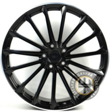 WS FORGED WS1419 8.5x20 5x112 ET42 DIA66.5 Satin black lip polish