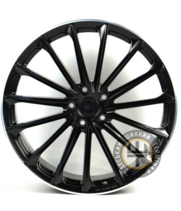 WS FORGED WS1419 8.5x20 5x112 ET42 DIA66.5 Satin black lip polish