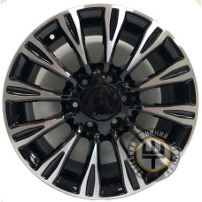 Replica Nissan CT-2025 8x17 6x139.7 ET10 DIA0 Machine black