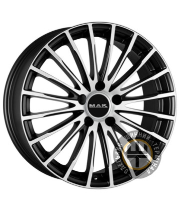 Mak Fatale 8x18 5x114.3 ET40 DIA76 Ice Black (Чёрный с полированной лицевой частью)