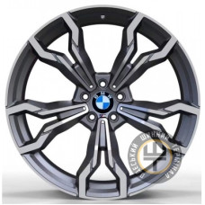Replica FORGED B22828 10x21 5x112 ET39 DIA66.5 Matte Graphite (Матовый графит)