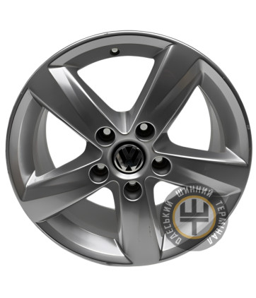 Volkswagen OEM 7p6601025a 7.5x17 5x130 ET50 DIA71.6 Gray