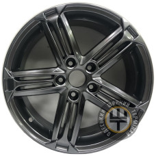 Replica CT-1018 7x17 5x112 ET45 DIA57.1 Hyper black (Насыщенный черный, иногда темно-серебристый)