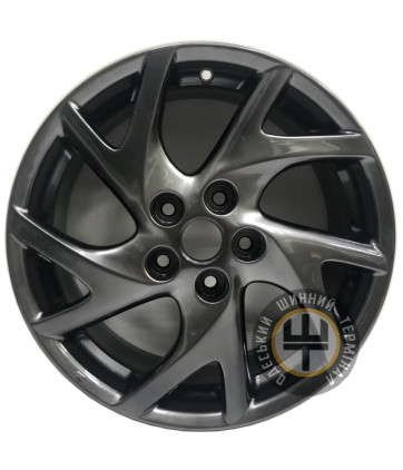 Replica CT-1925 7x17 5x114.3 ET60 DIA67.1 Hyper black (Насыщенный черный, иногда темно-серебристый)