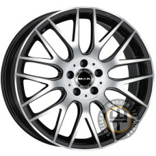 Mak Arrow 8.5x20 5x112 ET29 DIA66.6 GlossS Black Mirror Ring