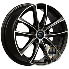 WSP Italy AUDI (WD001) Plastin 7x17 5x112 ET40 DIA57.1 Gloss_Black_Polish (Черный глянцевый с полированной лицевой порверхностю)