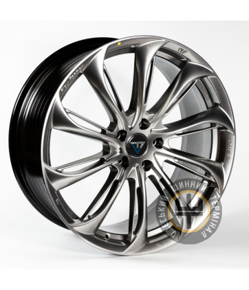 VLF VLF25 8.5x20 5x112 ET38 DIA66.56 Hyper black (Насыщенный черный, иногда темно-серебристый)