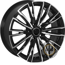 ZF 7812 7.5x17 5x114.3 ET40 DIA67.1 Черный с алмазной механической обработкой лицевой поверхности