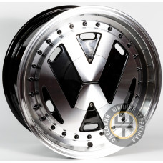 GT REW022-5 6.5x15 5x112 ET20 DIA66.5 Черный с алмазной механической обработкой лицевой поверхности