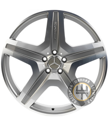 Replica FORGED MR706C 9x21 5x112 ET53 DIA66.5 Matte Graphite (Матовый графит)