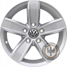 Volkswagen OEM 5G0071495A 6x15 5x112 ET43 DIA57.1 Silver (Серебро)