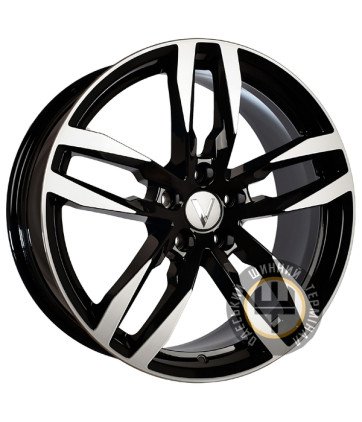 Vector B220 8x19 5x114.3 ET45 DIA67.1 Алмаз черный