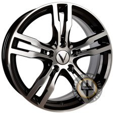 Vector B192 7x17 5x114.3 ET39 DIA60.1 Алмаз черный