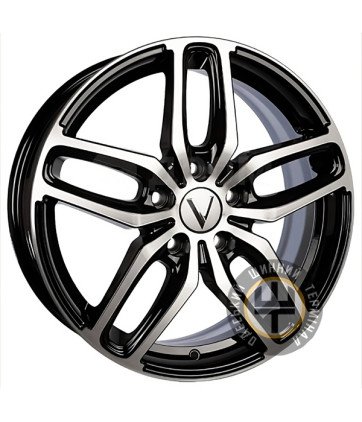 Vector B199 6.5x17 4x100 ET41 DIA60.1 Алмаз черный