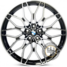 Replica B872 8.5x20 5x112 ET26 DIA66.6 Черный с алмазной механической обработкой лицевой поверхности