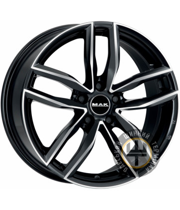 Mak Sarthe 7.5x17 5x112 ET30 DIA66.45 Black Mirror (Черное зеркало)