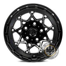 Off Road Wheels OW1711 9x17 5x139.7 ET0 DIA77.8 Satin black