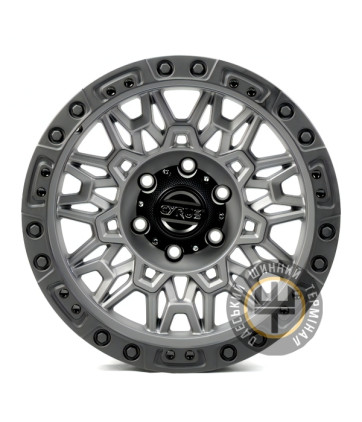 Off Road Wheels OW1705 8.5x17 5x150 ET0 DIA110 Semi_Matt_Black_Machine_Lip