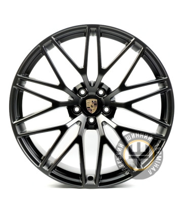 Replica PR796 9.5x21 5x112 ET27 DIA66.45 Machine black