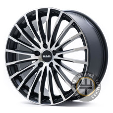 Mak Starlight 7.5x17 5x112 ET30 DIA66.6 Ice Black (Чёрный с полированной лицевой частью)