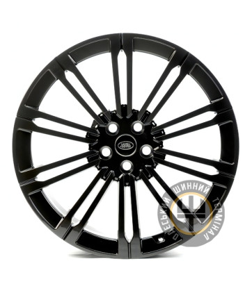 Replica FORGED LR2 9.5x23 5x120 ET42.5 DIA72.5 Gloss Black (Черный глянец)
